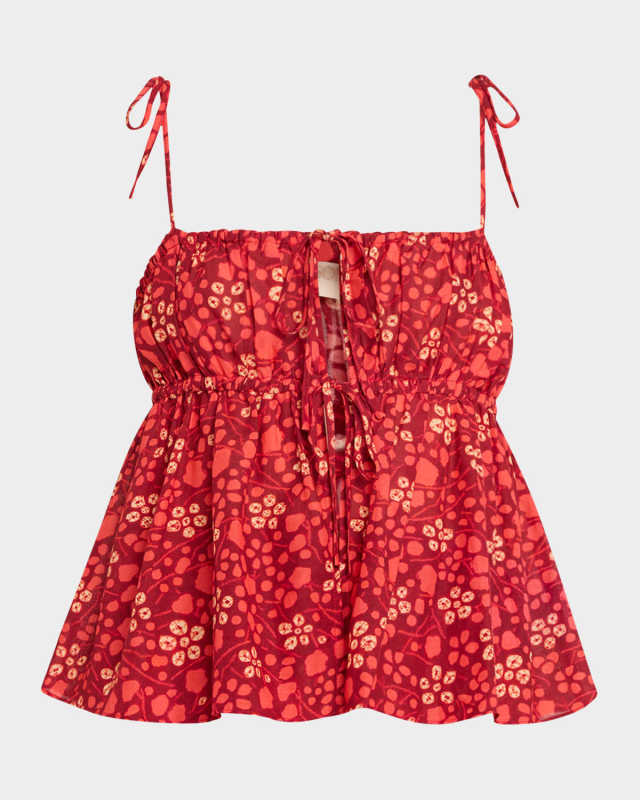 Tallulah Tie-Shoulder Top